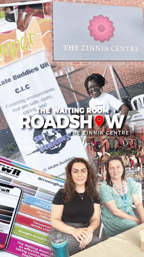 The Waiting Room Roadshow at the Zinnia Centre