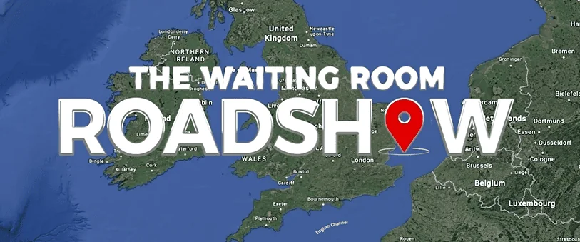 The Waiting Room Roadshow map