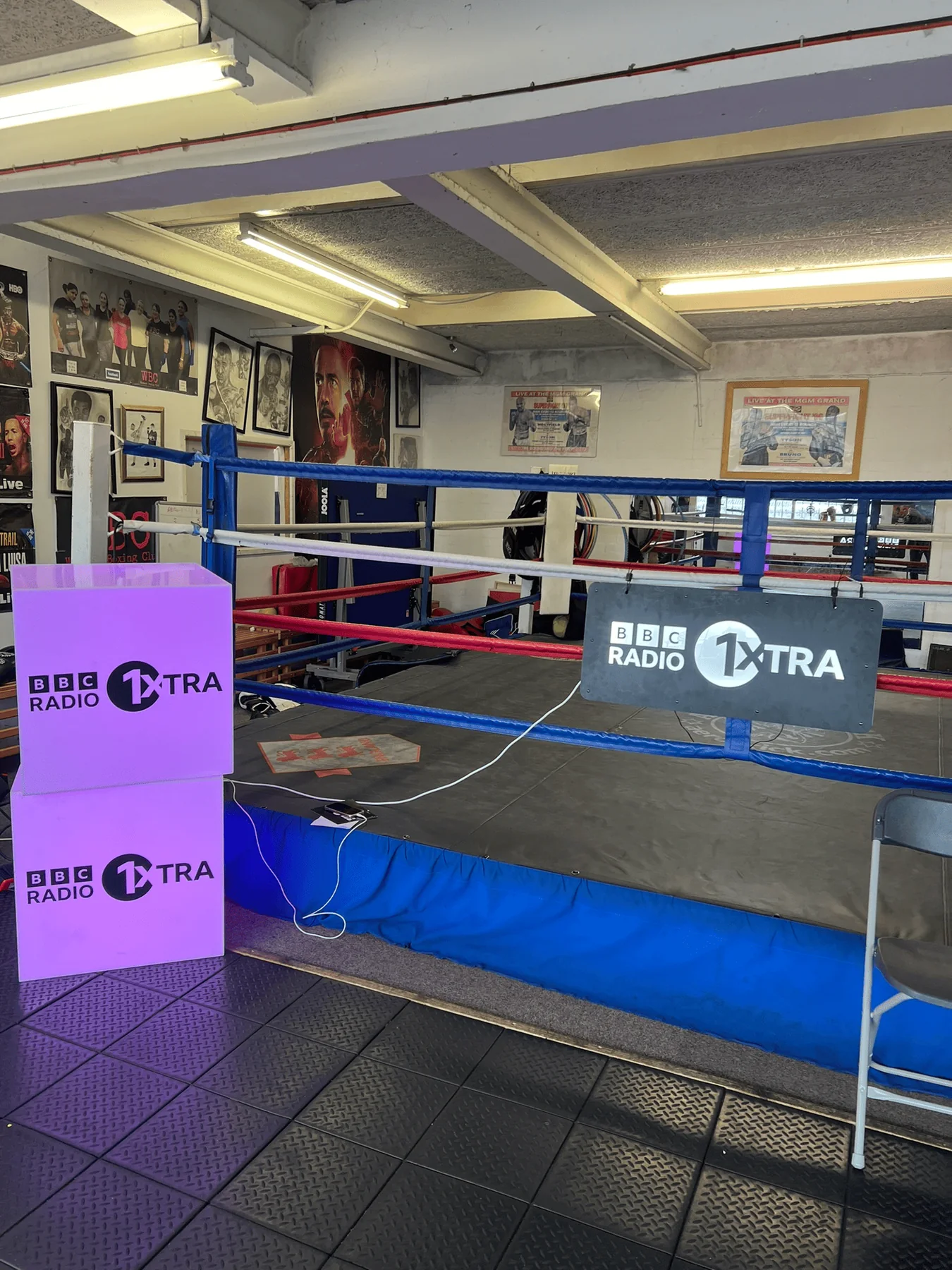 BBC Radio 1Xtra boxing ring event