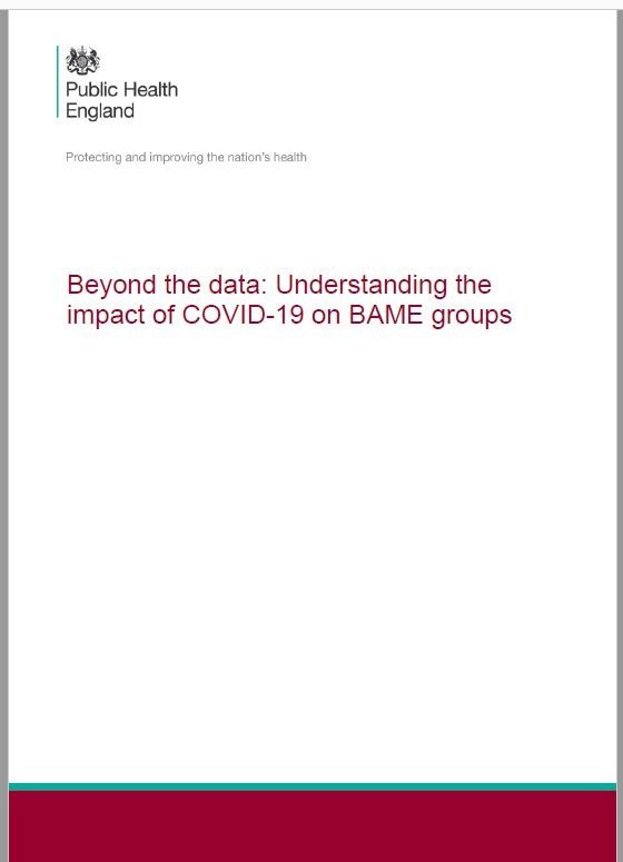 Beyond the data: Understanding the impact of COVID-19 on BAME groups